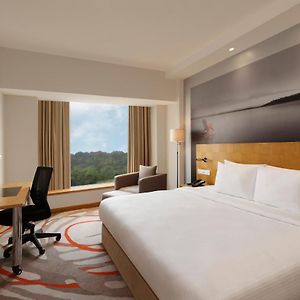 Superior 1 Queen Bed Poolside on Travel Desk